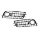 thumbnail image 1 of 1 Par De Rejillas De Parachoques Delantero Inferior, Cubierta De Lámpara Antiniebla Para Audi A4 B8, Chapado Automático, 1 of 5
