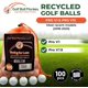 thumbnail image 2 of Bolas de Golf Golf Ball Monkey Recicladas Paquete de 100 3A, 2 of 8