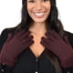 thumbnail image 3 of Guantes de invierno para mujer para clima frío, guantes térmicos con puños para conducir., 3 of 5