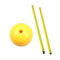 Ioensy - Barra De Señal De Fútbol Portátil Desmontable Con Base, Poste De Entrenamiento De Agilidad De Fútbol, 1 Metro