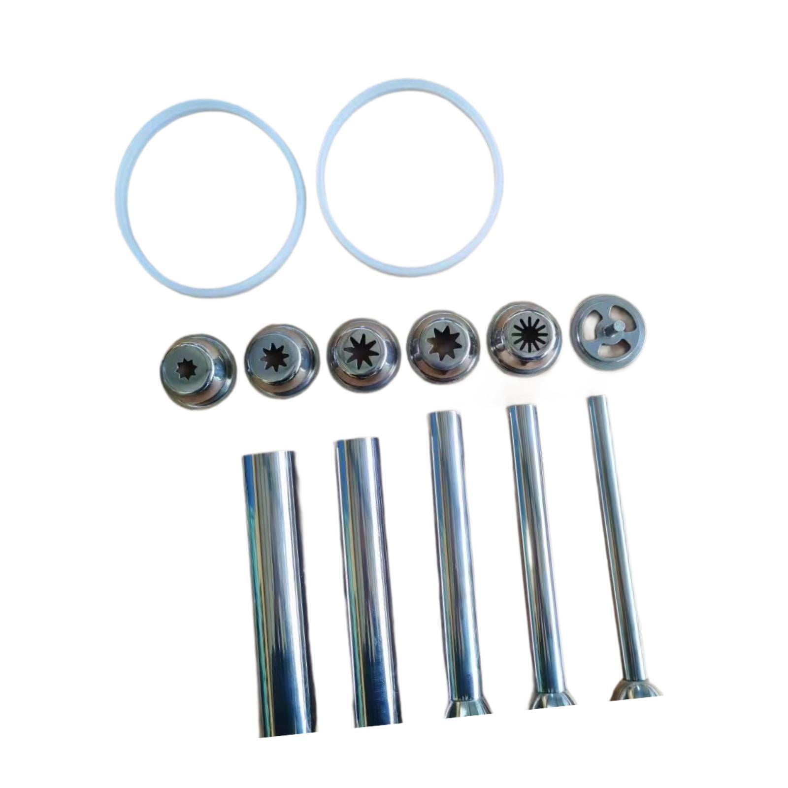 Magideal - Boquillas Para Máquina De Donuts Españolas, Herramientas Con Tubos De Relleno, Accesorios Para Hacer Churros, Accesorios Para Mercados Al Aire Libre Y