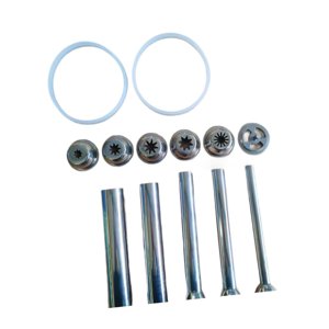 Magideal - Boquillas Para Máquina De Donuts Españolas, Herramientas Con Tubos De Relleno, Accesorios Para Hacer Churros, Accesorios Para Mercados Al Aire Libre Y