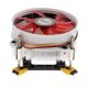 thumbnail image 1 of Enfriador cpu de aluminio con disipador térmico del radiador del ventilador de refrigeración para lga 775 115 rojo, 1 of 5