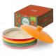 thumbnail image 1 of Calentador de Tortillas Chef Tacos 25 cm Tapa Cerámica Arcoíris, 1 of 7