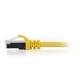 thumbnail image 3 of Cable Cat6 C2G Blindado Amarillo 2,43 m Sin Enredos, 3 of 4