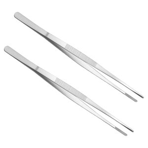 Bothyi - 2X Clips De Comida De Acero Inoxidable Clip De Buffet Clip De Pan Para Hornear En Fiestas