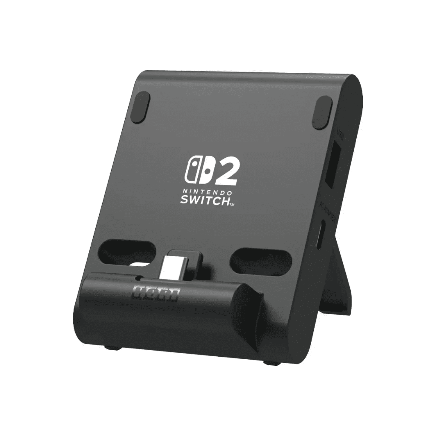 Hori - Soporte Playstand Dual Usb Para Switch 2 Negro