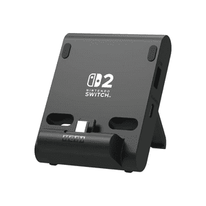 Hori - Soporte Playstand Dual Usb Para Switch 2 Negro
