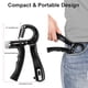 thumbnail image 5 of Fortalecedor de empuñadura KDG, resistencia ajustable de 4,5 a 59 kg, paquete de 2, 5 of 6