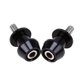 thumbnail image 1 of 2pcs 8mm universal de la motocicleta cnc swing brazo slider carretes negro, 1 of 5