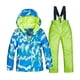 thumbnail image 3 of Niños Traje De Esquí Esquí / Chaqueta De Snowboard Pantalones Verde Talla 10 (125-130cm), 3 of 5