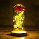 thumbnail image 3 of Rosa Eterna Artificial Encapsulada Luz LED San Valentín Base, 3 of 3