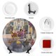 thumbnail image 3 of Los Aristogatos Plato decorativo de porcelana fina (bone china), plato decorativo de cerámica para hogar, oficina, soporte de pared, platos decorativos para dormitorio - 6 pulgadas (15 cm), 3 of 6