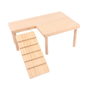 Ioensy - Plataformas Para Hámster Con Escalera Para Trepar Zona De Juegos Para Hámsteres Rata Chinchilla Izquierda