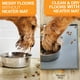 thumbnail image 5 of Alfombrilla para mascotas Neater Pet Brands Neater Mat, impermeable, silicona, gris, 5 of 9