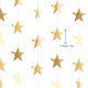 thumbnail image 3 of Guirnalda decorativa con forma de guirnalda de estrellas con purpurina de 40 m (10 x 4 m) de largo, 3 of 6