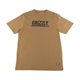 thumbnail image 1 of Polera Hombre Grizzly Griptape Print Script Logo Café Mocca, 1 of 5