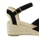 thumbnail image 4 of Sandalia Agua de Coco Cuña Negra, 4 of 5