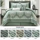 thumbnail image 3 of Juego de ropa de cama LANCO MODERN LIFESTYLE Queen 7 piezas Verde Salvia, 3 of 9