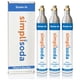 thumbnail image 1 of Set de cilindros de CO2 Simpli Soda de 14,5 oz, de rosca, paquete de 3, 1 of 6