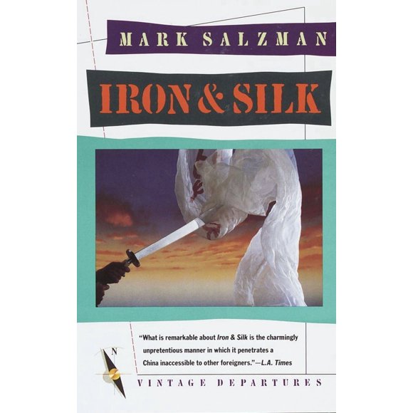 Libro Vintage – Iron and Silk: Memoria de Mark Salzman