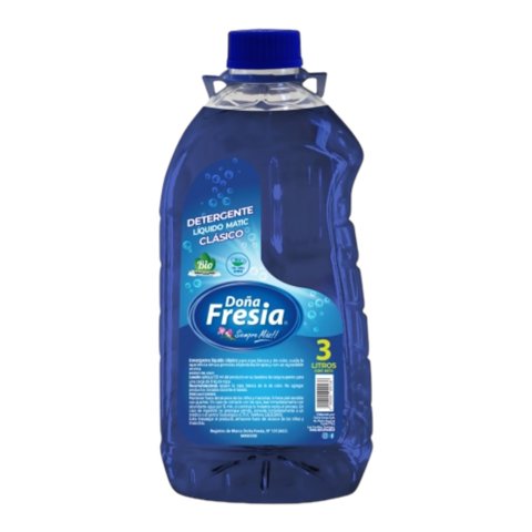 Detergente Matic Clásico Azul 3 Litros Doña Fresia
