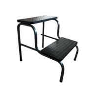 Maxcare - Escabel Dos Peldaños Acero Esmaltado