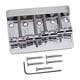 thumbnail image 2 of Puente De Bajo De 4 Cuerdas Para Fender Precision Jazz Bass De Repuesto Cromado, 2 of 3