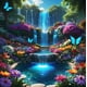 thumbnail image 1 of Kit de arte con diamantes CHWGLFGG con paisajes para adultos, 35 x 35 cm, 1 of 7