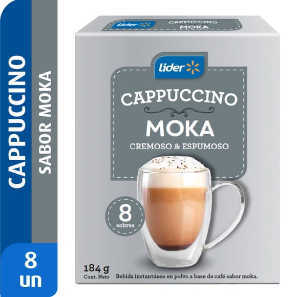 Café Cappuccino Moka 8 Un Caja, 184 g