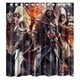 thumbnail image 1 of Cortina de ducha con diseño de Assassin's Creed Rogue, juego de cortinas de baño con ganchos, tamaño 66 x 72 pulgadas, 1 of 3