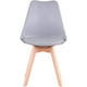 thumbnail image 5 of Comedor Mesa Tulip Redonda 80cm Blanca + 4 Sillas Tulip Gris, 5 of 8
