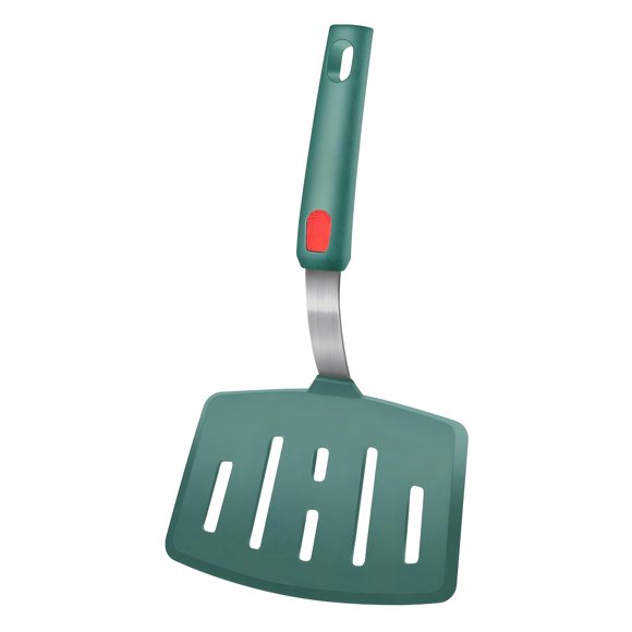 Espátula de Cocina Contiup 27 cm Verde con Ranuras y Resistente al Calor