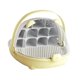 thumbnail image 1 of Caja De Cría De Gusanos De Seda Transparente Con Compartimentos Desmontables Y Comedero Para Insectos Amarillo, 1 of 5