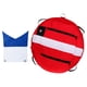 thumbnail image 2 of boya de apnea roja con bandera de buceo para buceo, pesca submarina, 2 of 5