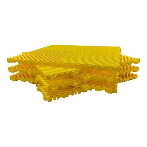 Piso Encastrable Polipropileno 500 gr 6 und Amarillo