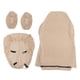 thumbnail image 2 of Fundas Para Sillas De Ordenador De Oficina, Suaves, Para Silla Giratoria, Silla Giratoria De Oficina, Color Caqui, 2 of 5
