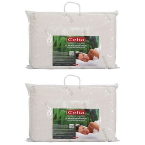 Pack 2 Almohadas Celta Bamboo Viscoelástica 60X40 Cm