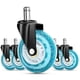 thumbnail image 1 of Ruedas para silla de oficina RidRed, ruedas giratorias de goma de alta resistencia de 3", 1 of 9