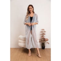 Likeshop - Tapado Mujer Con Brillos Playa Piscina Salida Baño 8389