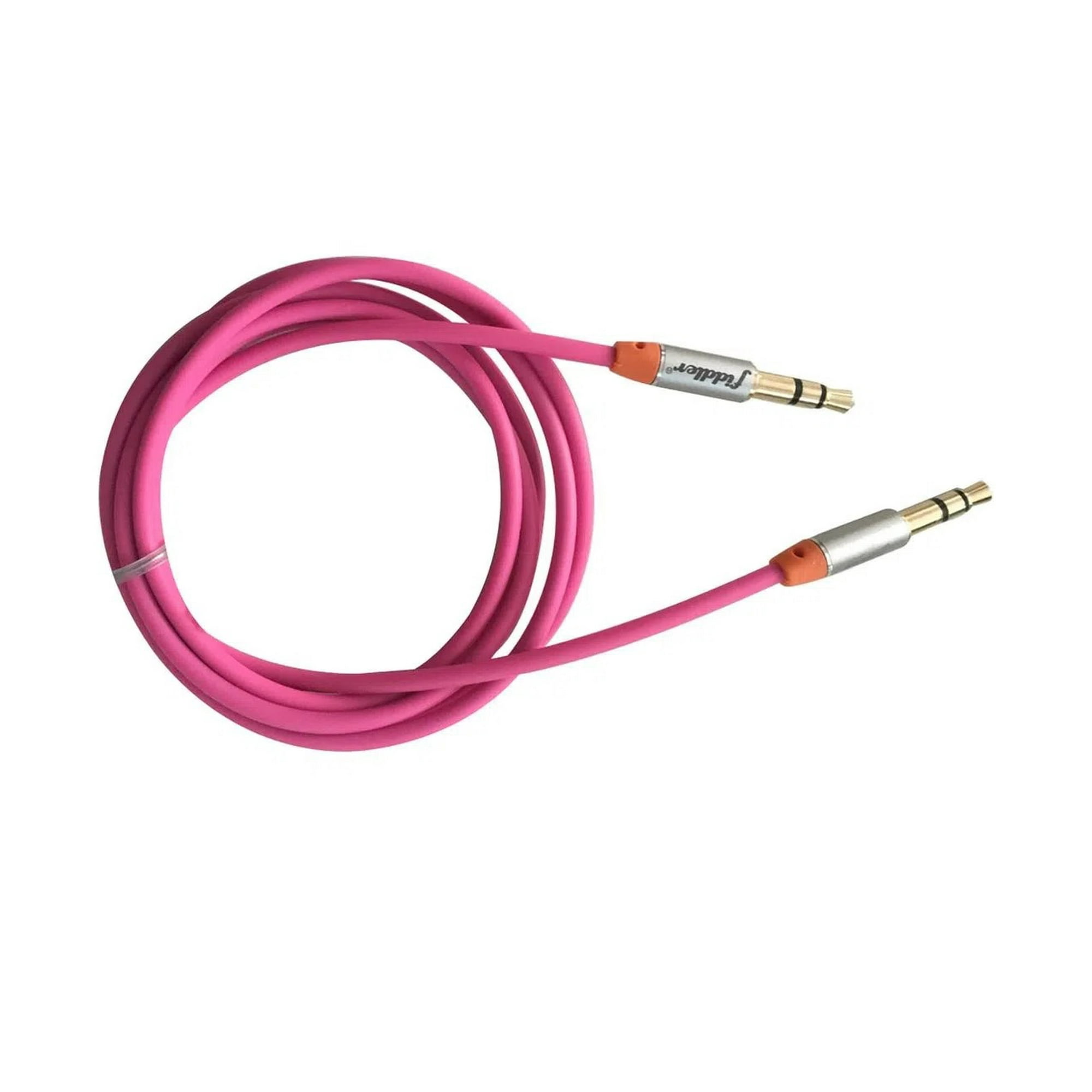 Fiddler - Cable De Audio Plug3.5 A 3.5 Rosado 1 Mts