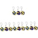 thumbnail image 1 of 12 piezas Llaveros creativos de voleibol, regalos para mujeres, llaveros de cumpleaños, llaveros de lunares, accesorios, recuerdos, dijes de atletas, decoración, llavero de bolso, llavero de coche, an, 1 of 7