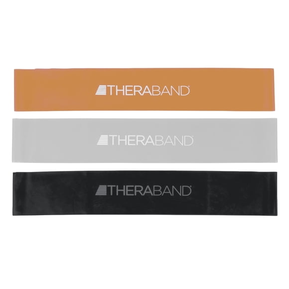 Set de bandas de resistencia en loop THERABAND, 18 bandas de entrenamiento