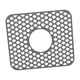 thumbnail image 5 of Alfombrilla de silicona para fregadero, accesorio de rejilla protectora para fregadero de cocina con drenaje central, rejillas de fregadero plegables , GRIS, 5 of 5