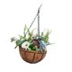 thumbnail image 3 of Flores Artificiales Colgantes En Cesta, Decoración De Primavera Para El Hogar, Patio, Estilo Exterior E, 3 of 5
