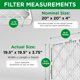 thumbnail image 2 of Filtro de Aire HVAC MANN+HUMMEL 50x50x10 cm MERV 8 Paquete de 2, 2 of 6