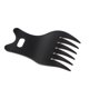 thumbnail image 4 of Peine para cabello graso de dientes anchos de plástico profesional que peina los peines para levantar el cabello de color negro, 4 of 5