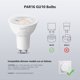 thumbnail image 3 of Bombilla LED Lepro GU10 regulable, 5,5 W, 3000 K, paquete de 6, 3 of 9