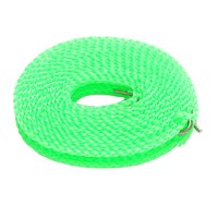 Magideal - Tendedero Para Tender La Ropa Con Gancho, Resistente, Para Viaje, Para Ropa, Para Jardín, Vacaciones, Patio, Interior O Exterior, Hotel , Verde 300Cm