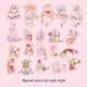 thumbnail image 1 of 40pcs/pack Kawaii Stamping PET Stickers For Hand Account DIY Material Decorative Stationery Stickers Journaling Supplies, 1 of 5